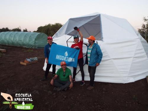 Instalación Escuela Ambiental Modatima